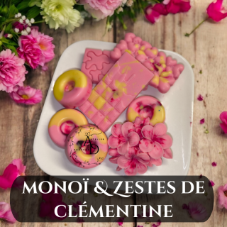 FONDANT MONOÏ & ZESTES DE CLÉMENTINE