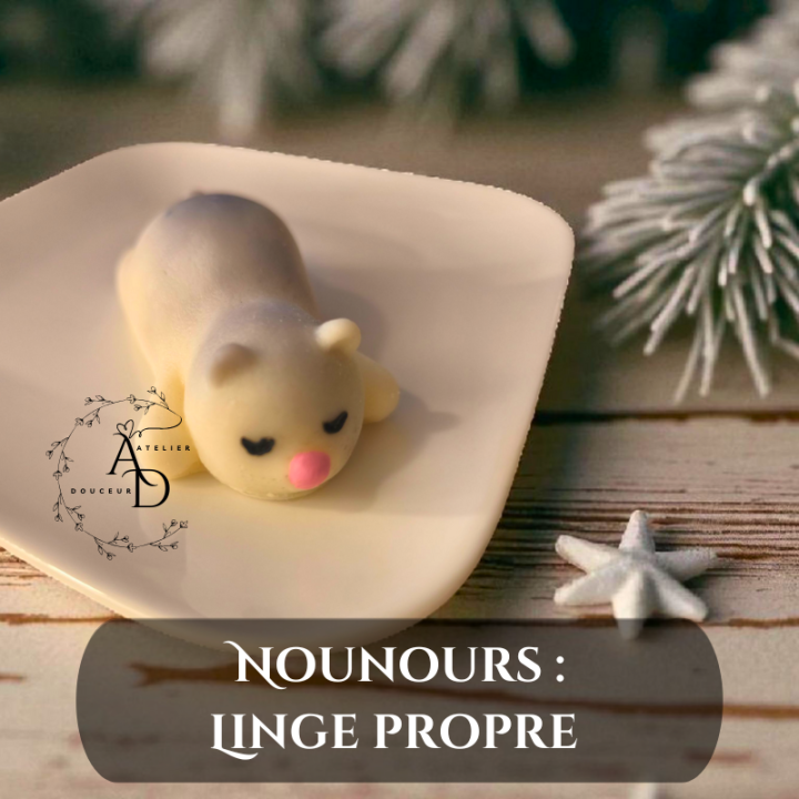 Nounours Linge propre