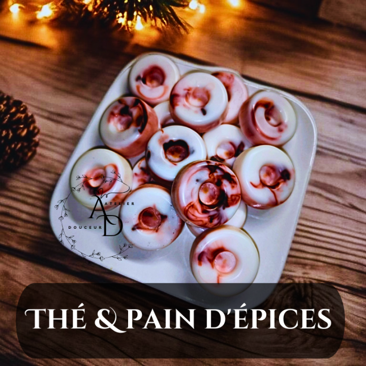 fondant parfumé Thé & pain d'épices