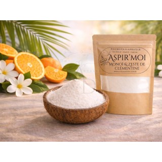 POUDRE D'ASPIRATEUR : MONOÏ & ZESTE DE CLÉMENTINE