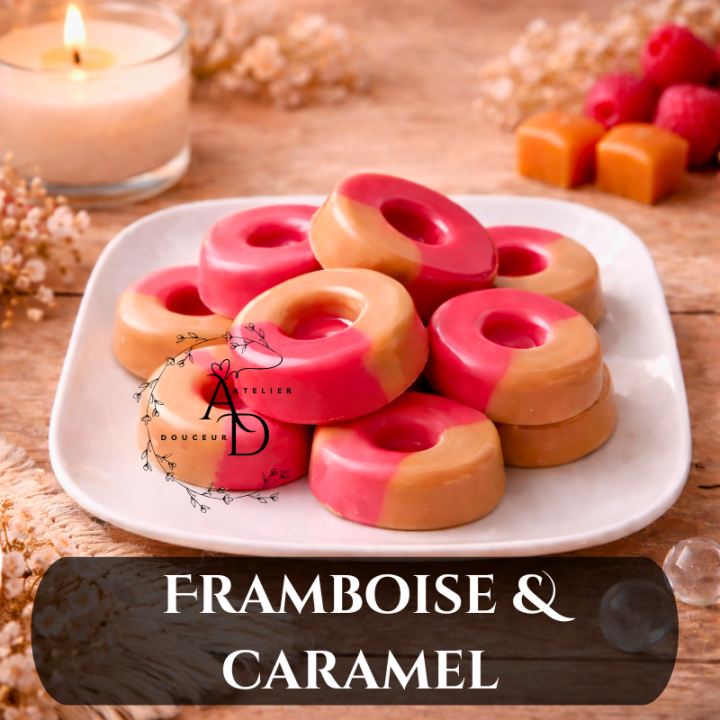 Fondant parfumé Framboise et caramel